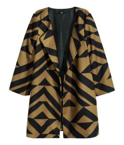 H&M Pattern Coat